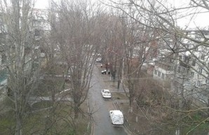 В некоторых районах Одессы прошел град (ФОТО)