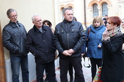 В Одессе состоялась акция протеста против лютеранского епископа