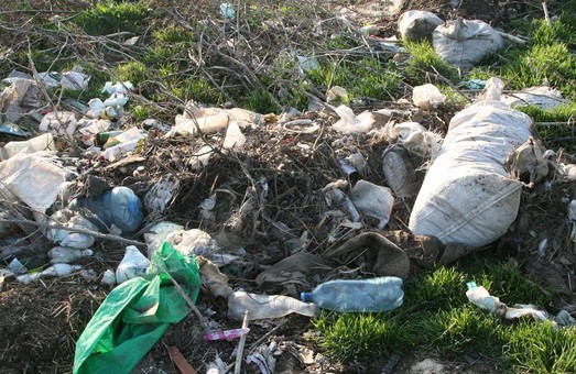 В Одесской области неизвестные устроили свалку мусора в заповеднике