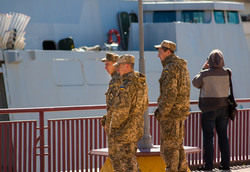 В Одессе гостит французский "стелс"-фрегат "Лафайет"