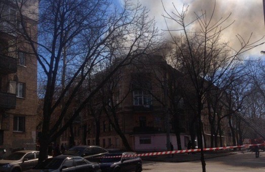 Причиной пожара на улице Княжеской, 4, мог быть поджог