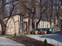 В одесском санатории Лермонтовский возобновилось незаконное строительство ярмарки