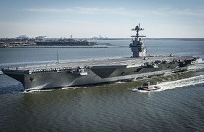 США вывели на испытания "Джеральда Форда": первый атомный авианосец нового типа