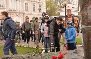 В Одесском порту состоялся велопробег