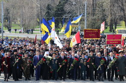 На Площади 10 Апреля отметили День освобождения Одессы