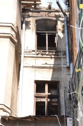 Как в Одессе восстанавливают сгоревший дом на Княжеской (ФОТО)