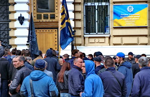 Митинг под зданием областной полиции: Головин слово не сдержал