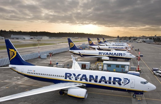 В Одессу может начать летать лоукостер Ryanair