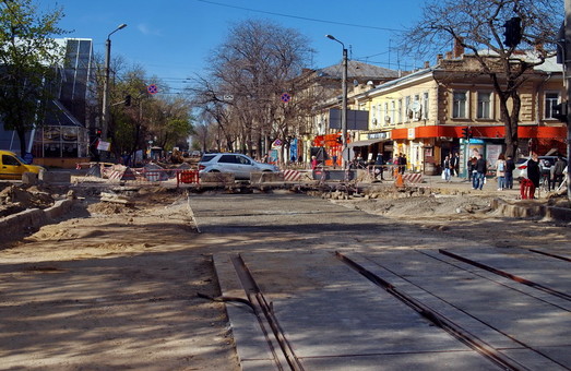 Реконструкция улицы Преображенской в Одессе расширяется