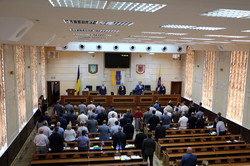 Одесский облсовет не принял повестку дня и объявил перерыв на сессии (ФОТО)