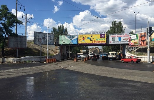 Нюансы временной схемы движения под Пересыпским мостом в Одессе