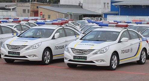 77 патрульных автомобилей с августа будут контролировать Одесскую область