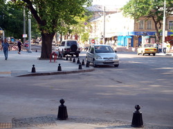 Реконструкция улицы Преображенской в Одессе: продолжается укладка бесшумных рельсов (ФОТО)