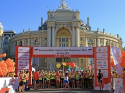 В Одессе прошёл беговой марафон