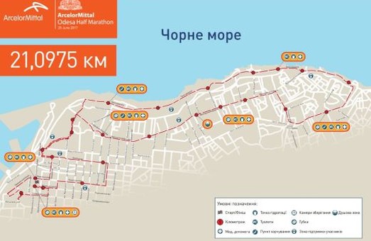 В Одессе прошёл беговой марафон