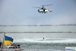 День флота в Одессе: парашютно-вертолетное авиашоу (ФОТО)