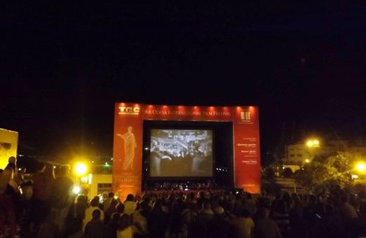 Шедевр немого кино на Потемкинской лестнице собрал тысячи зрителей