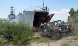 "Си-Бриз": корабли в море и подробности десанта на Дунае (ФОТО)