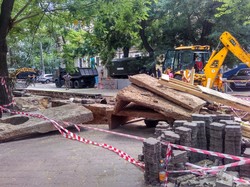 Улицу Базарную в центре Одессы уже раскопали (ФОТО)