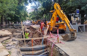 Улицу Базарную в центре Одессы уже раскопали (ФОТО)