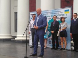 В Одессу прибыл велопробег в честь юбилея дружбы Украины и Кореи (ФОТО)