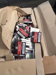 В Одесской области снова вскрыли крупную контрабанду сигарет