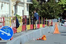 На одесском мосту Коцебу восстанавливают старинные ограждения (ФОТО)