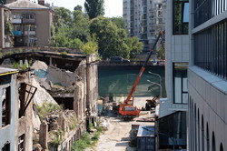 На одесском мосту Коцебу восстанавливают старинные ограждения (ФОТО)