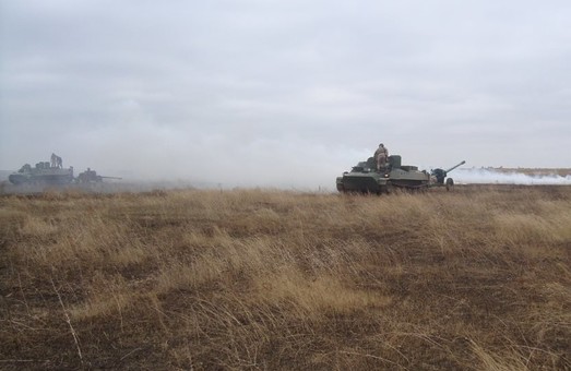 Береговая артиллерия ВМС Украины провела учения