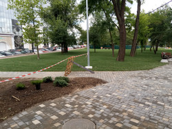 В главном парке Одессы заканчивают строительство площадки для роллеров-экстремалов