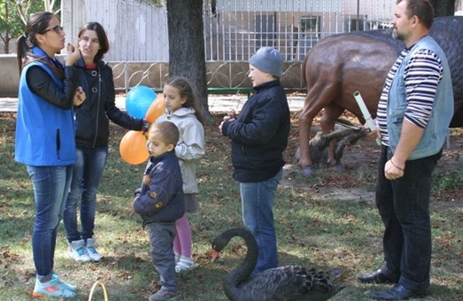 В Одесском зоопарке для детей провели квест "Веселый турист"