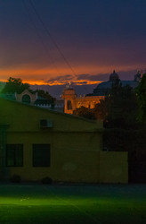 Осеннее небо над вечерней Одессой (ФОТО)