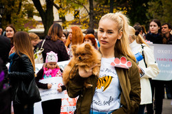 В Одессе маршировали в защиту животных (ФОТО)