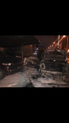 Ночные пожары в Одессе массово уничтожают автомобили (ФОТО)