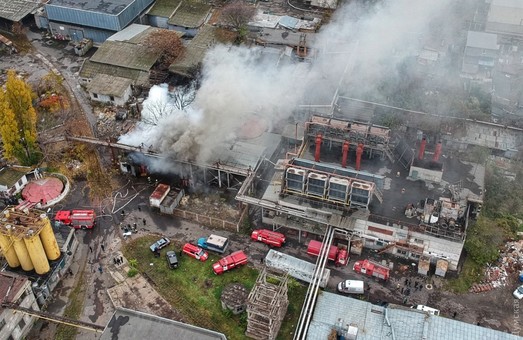 Снова пожар: в Одессе горела шоколадная фабрика