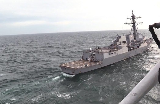 ВМСУ провели совместные учения с эсминцем ВМС США "Джеймс Уильямс"