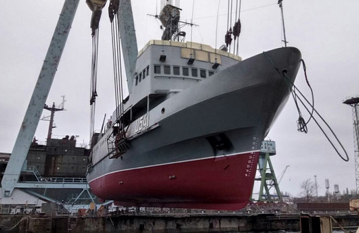 Военный катер возвращен в состав ВМС Украины после ремонта