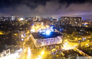 Как вечернюю Одессу накрыло туманом (ФОТО, ВИДЕО)