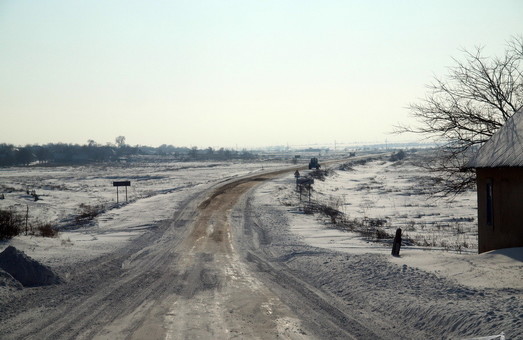 Одесскую область засыпало снегом