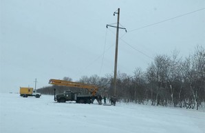 В Одесской области остаются без света почти 80 населенных пунктов