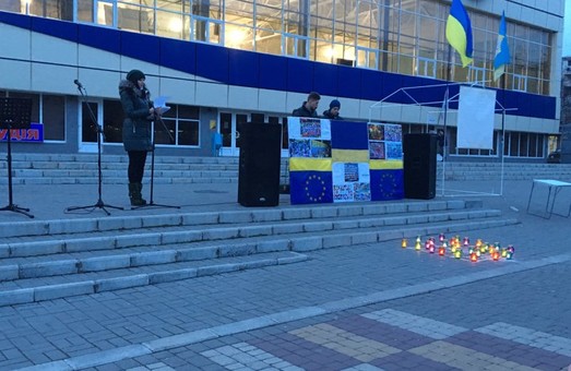В Черноморске почтили память Героев Небесной сотни