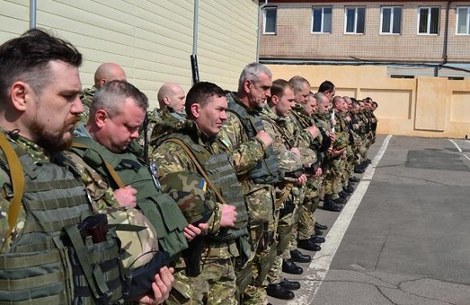 Более 30 бойцов "Шторма" отправились на фронт