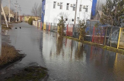 Наводнение в устье Дуная: в Вилково подтоплено треть городских улиц