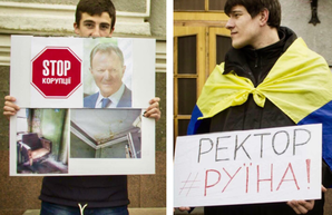 «Ректор-руина». Одесские активисты требуют от Минздрава уволить ректора Национального медицинского университета