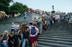 В Одессе на Потемкинской лестнице собрались тысячи любителей классической музыки (ФОТО)