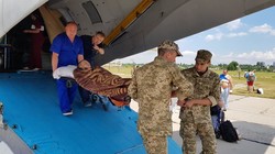 В Одессу прибыл очередной борт с ранеными (ФОТО)