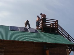 В НПП «Тузловские лиманы» установлена солнечная электростанция