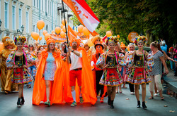 По Одессе прошли парадом Рыжие (ФОТО)