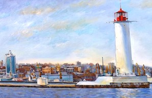 Морской фасад Одессы рисуют художники
