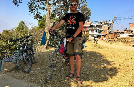 Одессит собрался проехать на велосипеде от Мексики до Бразилии (ВИДЕО)